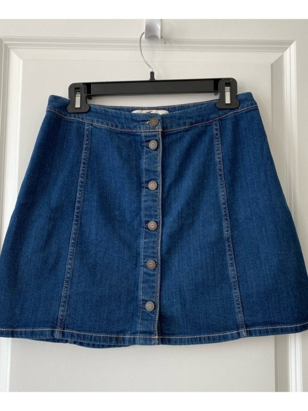 jeans skirt Sz 7 (28)